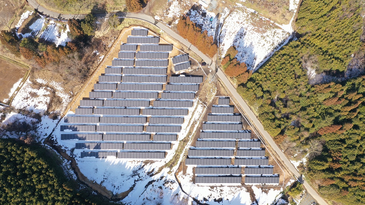 令和2年度：広島県庄原市1,000kW　設計・施工EPC1式