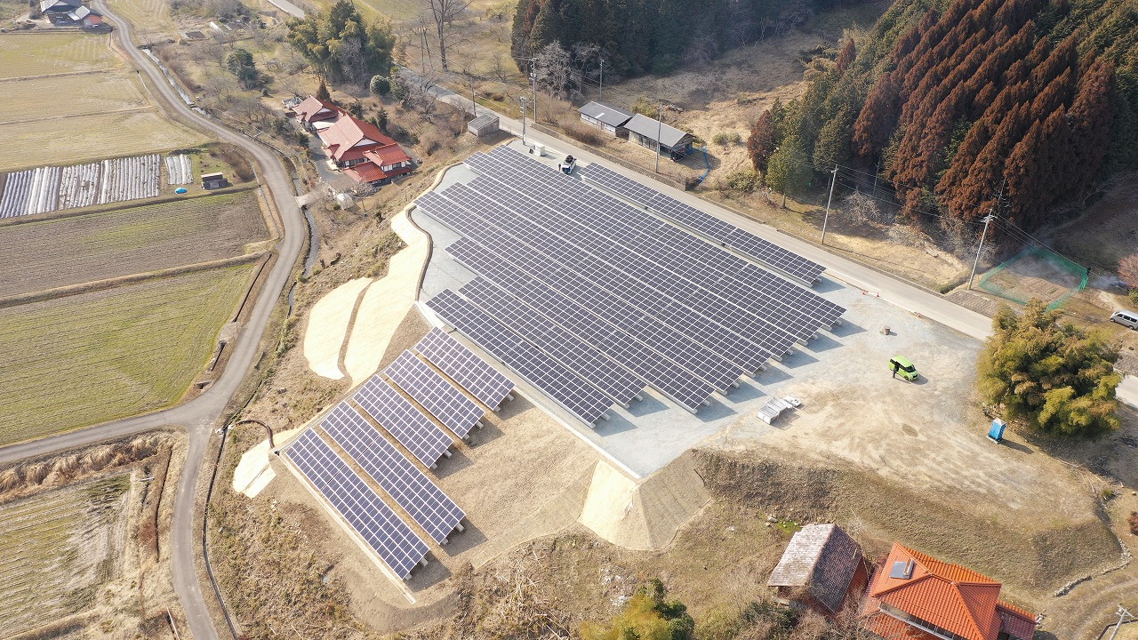 令和4年度：広島県安芸高田市400kW　電気施工