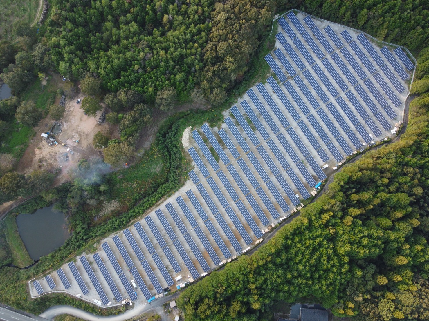 令和4年度：山口県山口市1,500kW　設計・施工EPC1式